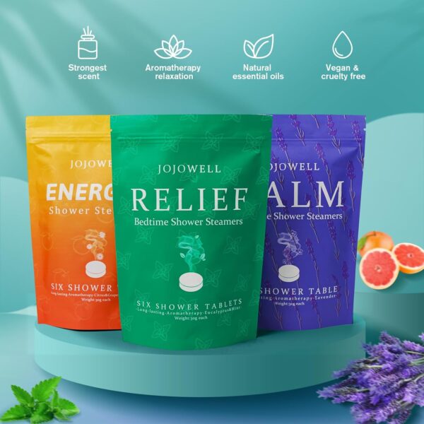 71nHgw-GwL._AC_SL1500_.jpg Shower Steamers Gift Set – 18 Aromatherapy Tablets with Essential Oils for Relaxation & Stress Relief