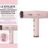 71smiTKSoDL._AC_SL1500_.jpg L'ANGE HAIR Le Styliste Luxury Hair Dryer | Quiet Brushless Blow Dryer with Diffuser | 1875 Watts for 4X Faster Drying | Hairdryer with 3 Heat & Speed Settings | Best Hair Dryers for Blowouts
