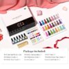CANNI 30-Color Gel Nail Polish Set – Hema-Free Long-Lasting Manicure Kit for Home & Salon