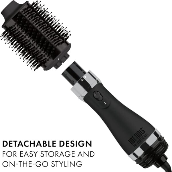 71w-Vzd6pYL._AC_SL1500_.jpg Hot Tools Black Gold One-Step Volumizer & Hair Dryer – Detachable Brush Styler (Large Barrel)