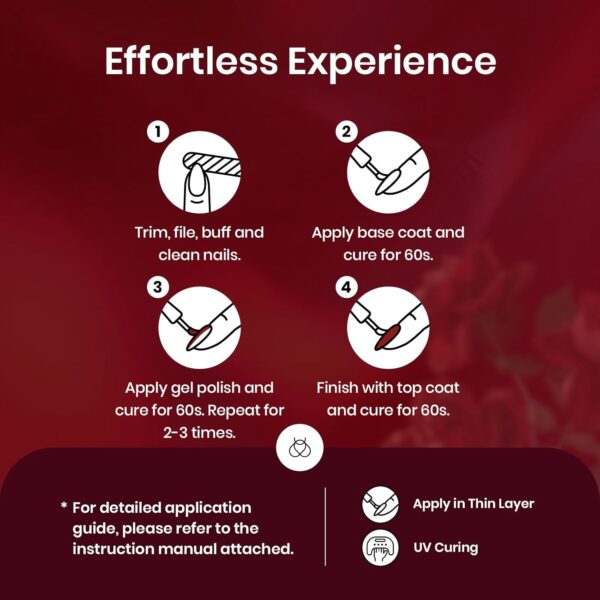 71zawkjAlL._SL1500_.jpg Beetles Red Gel Polish Set 6 Burgundy & Shimmer Red Nail Colors, UV LED Soak Off Kit