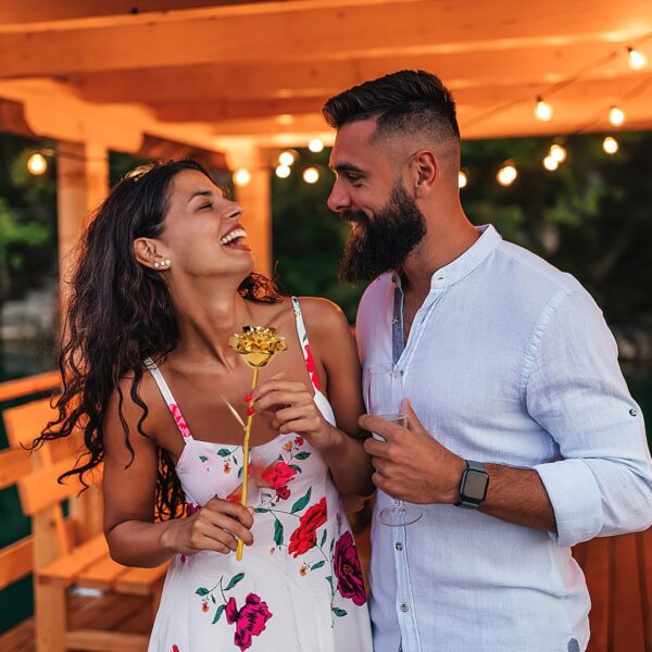 8108KhVT2gL._AC_SL1500_.jpg 24K Gold Dipped Rose – Eternal Golden Rose Gift for Women, Anniversary, Birthday & Romantic Occasions