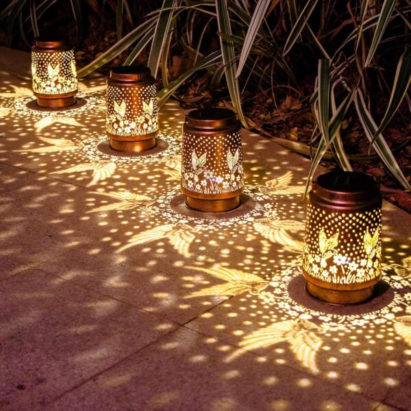 Hummingbird Solar Lantern – Outdoor Waterproof LED Garden Light for Patio, Yard & Porch | Decorative Gift for Women & Moms