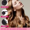 4-in-1 Ionic Blow Dryer Brush & Volumizer – Lightweight Titanium Hot Air Brush for Smooth, Frizz-Free Styling