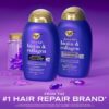 OGX Biotin & Collagen Hair Volumizing Shampoo & Conditioner Set – Sulfate-Free, Strengthens Fine & Thinning Hair, 2-Pack 13 fl oz