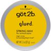 81AFZhd8kFL._SL1500_.jpg Got2b Glued Spiking Hair Wax – Fierce Hold, High Shine Styling Wax for Short & Medium Hair (2 oz)