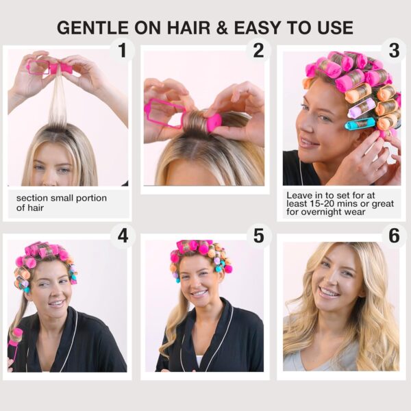 81HxBW9Hl6L._SL1500_.jpg Conair Foam Hair Rollers – 48-Piece Heatless Curlers with Storage Case for DIY Curls & Waves