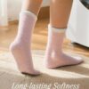 Cozy Fuzzy Socks for Women – Warm & Fluffy Plush Sleep Socks, 6-Pair Gift Set for Winter, Birthdays & Holidays