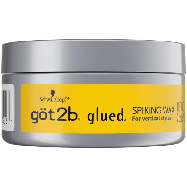 81ON3cFaSnL._SL1500_.jpg Got2b Glued Spiking Hair Wax – Fierce Hold, High Shine Styling Wax for Short & Medium Hair (2 oz)