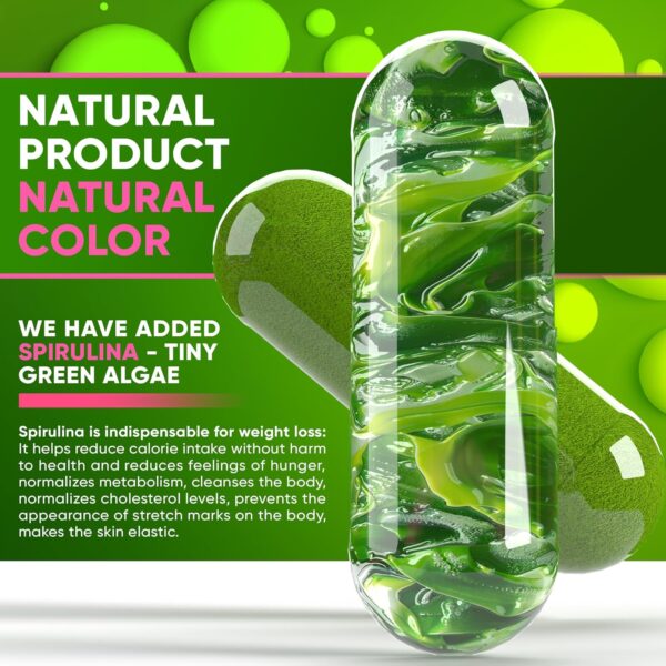 Bioteque Lab Natural Weight Loss Capsules – Day & Night Fat Burner & Appetite Suppressant with Apple Cider & Green Coffee