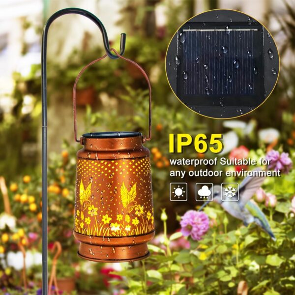 Hummingbird Solar Lantern – Outdoor Waterproof LED Garden Light for Patio, Yard & Porch | Decorative Gift for Women & Moms