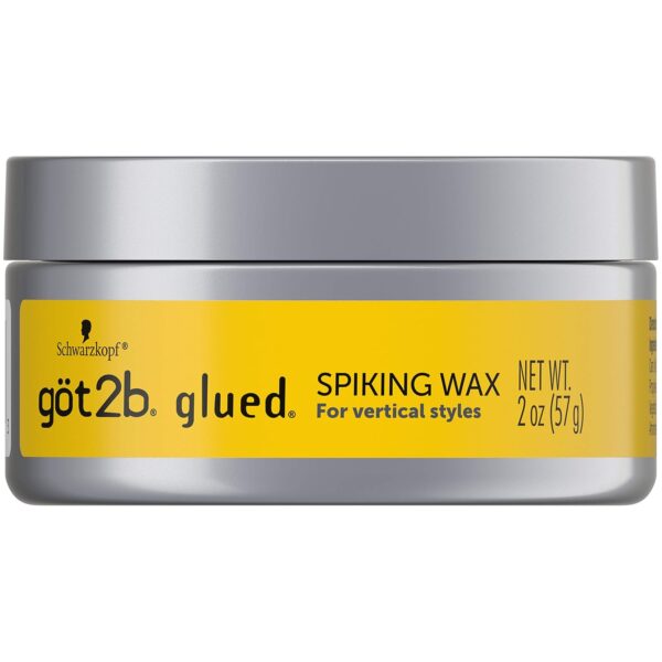 81e4D20c0RL._SL1500_.jpg Got2b Glued Spiking Hair Wax, Fierce Holding Power, 2 oz