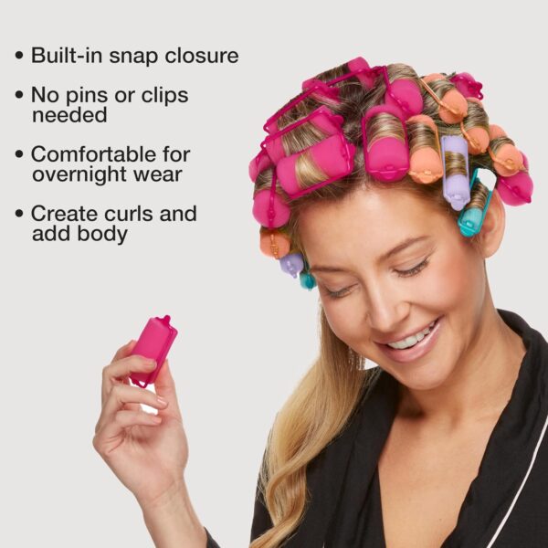 81ny4CUMf-L._SL1500_.jpg Conair Foam Hair Rollers – 48-Piece Heatless Curlers with Storage Case for DIY Curls & Waves