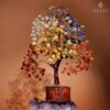 7 Chakra Crystal Tree of Life – Handmade Healing Bonsai Decor for Home & Office, Positive Energy, Good Luck Gift