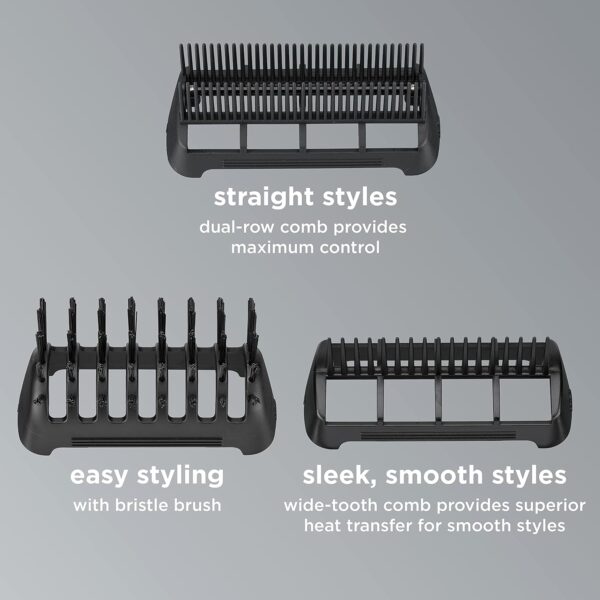 81sk2A2E7ES._SL1500_.jpg INFINITIPRO by Conair 3-in-1 Ceramic Hair Dryer – 1875W Styling Tool with Ionic Technology & 3 Attachments