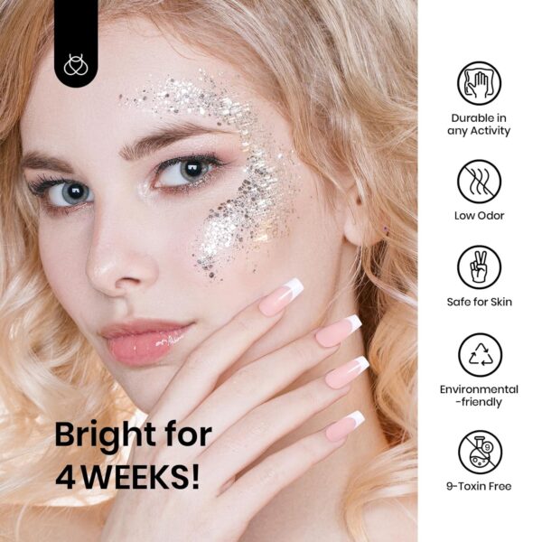 81tzmGTawbL._SL1500_.jpg Beetles White Gel Nail Polish 15ml – Long-Lasting UV Soak Off Gel for French Tips & Nail Art