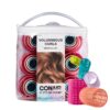 81xOs-GgQjL._SL1500_.jpg Conair Heatless Curlers- heatless curls overnight - Hair Rollers for Lift & Volume - Assorted Sizes and Colors - 31 Count w/storage