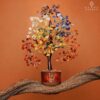 7 Chakra Crystal Tree of Life – Handmade Healing Bonsai Decor for Home & Office, Positive Energy, Good Luck Gift